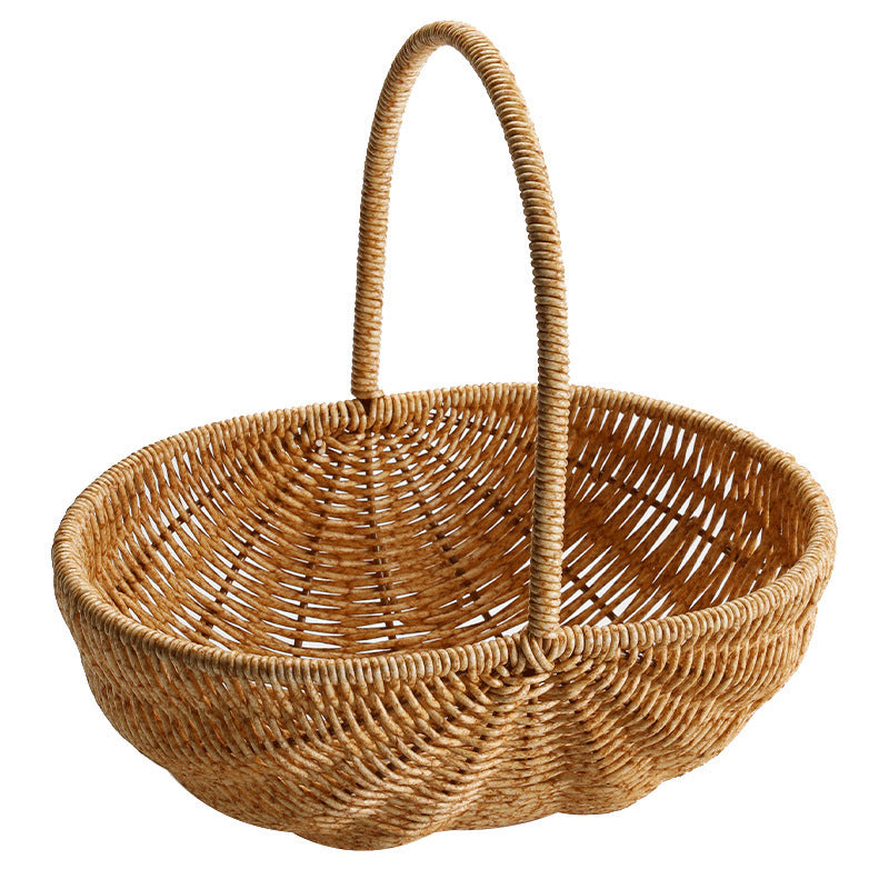 Wicker-Stil Handkorb für Obst und Gemüse – Mittel – Bild 4 | LuxeStyle