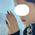 Handgemachte schwarze Rüstungs-Nagelpatches | LuxeStyle