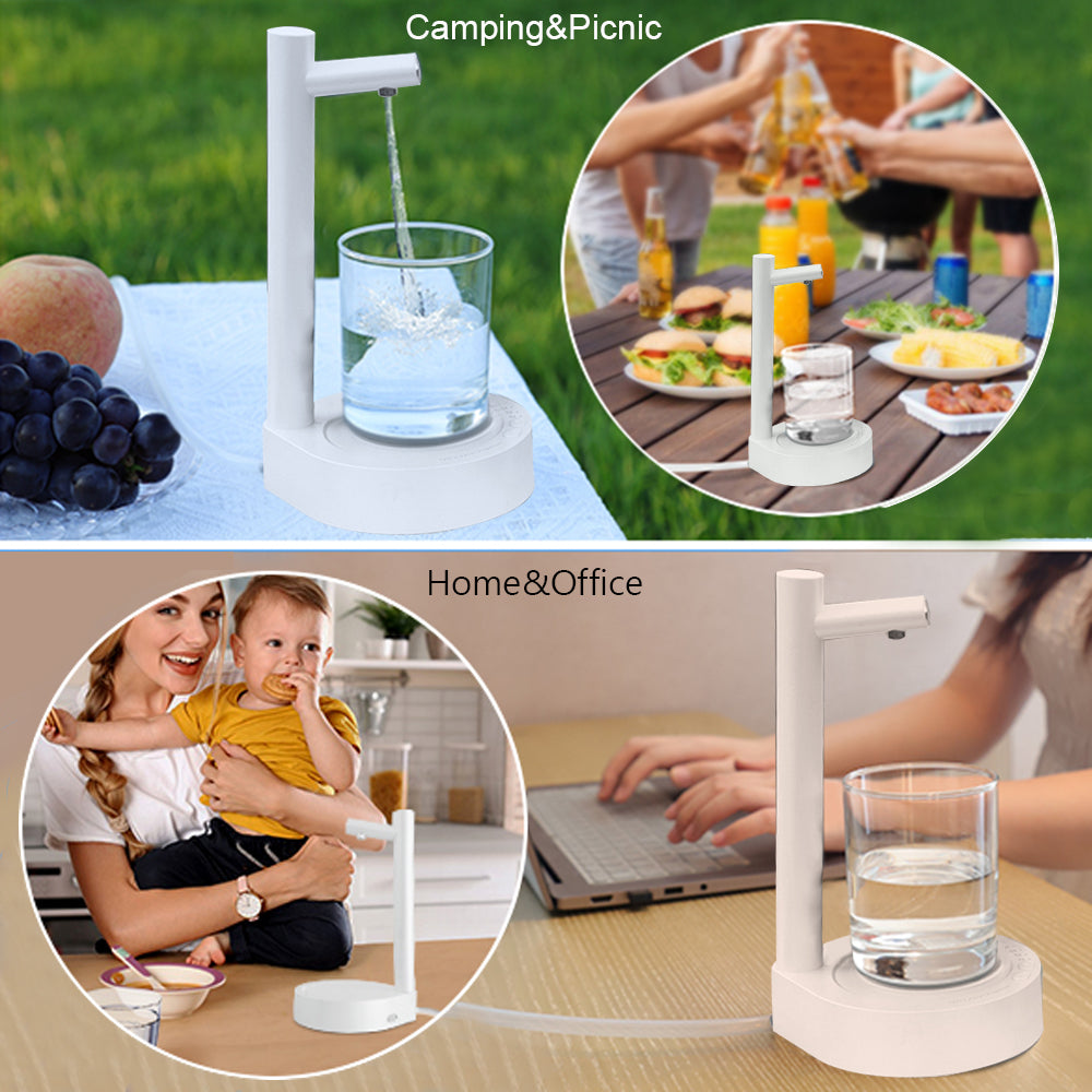 Elektrischer Wasserdispenser mit USB-Akku