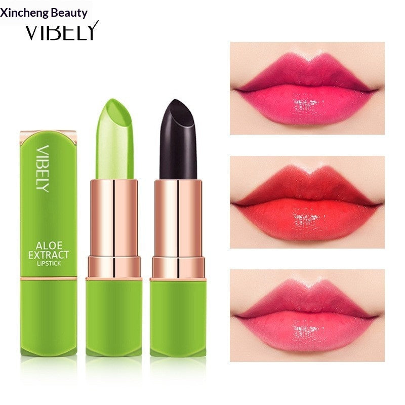 Lippenstift mit Farbwechsel – Aloe-Gel | LuxeStyle