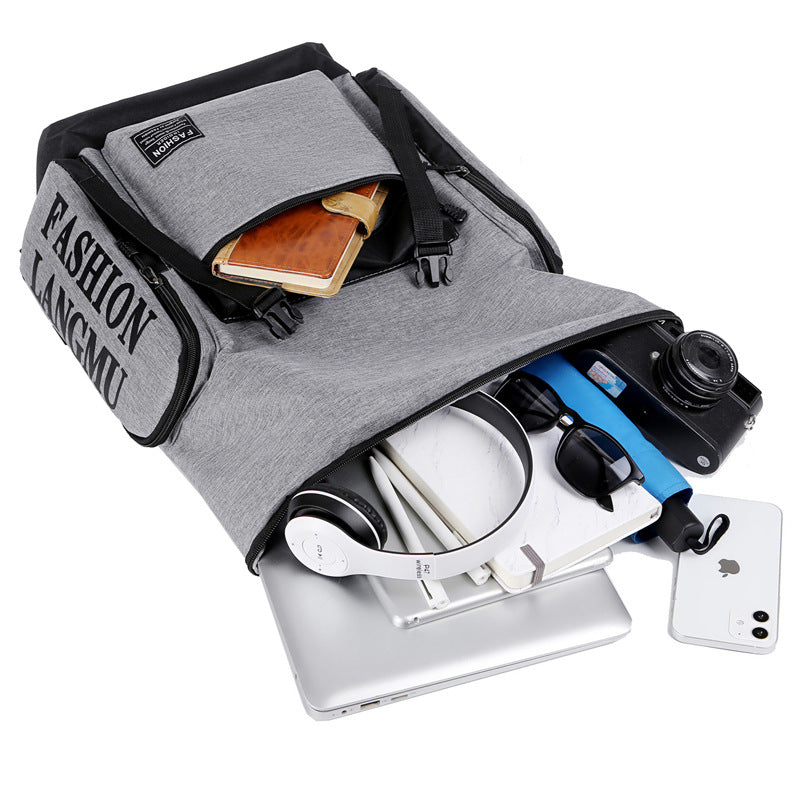 Grosser Rucksack für Reisen und Computer – Bild 4 | LuxeStyle