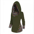 Beanie-Jacke mit geometrischem Patchwork-Muster – Bild 5 | LuxeStyle