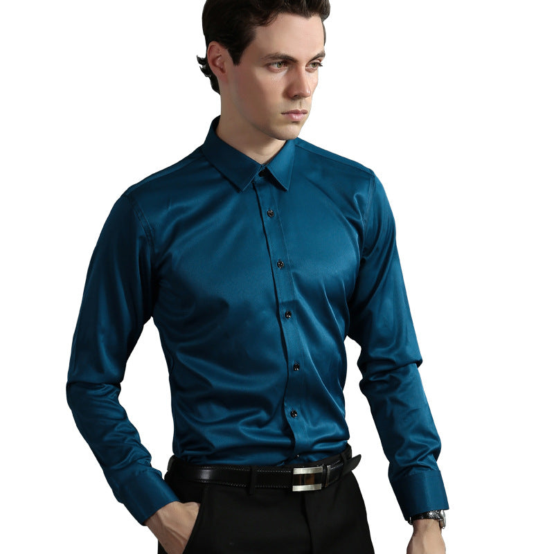 Business Hemd mit 4-Wege-Stretch – Bild 3 | LuxeStyle