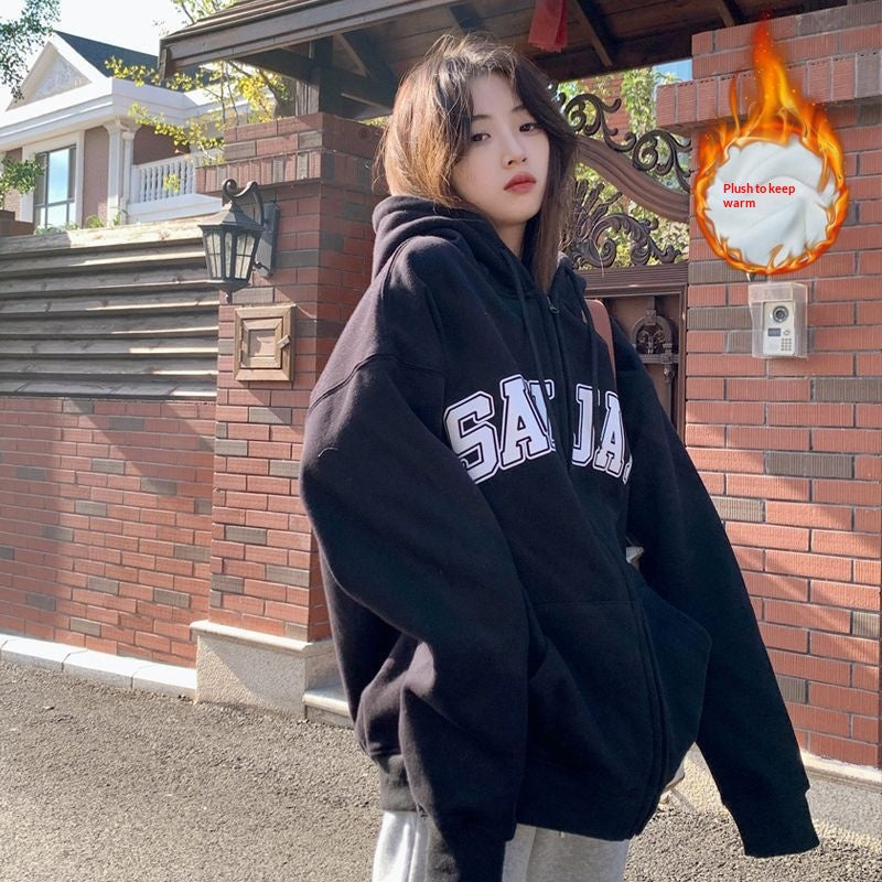 Kapuzenpullover im Casual-Look für Paare