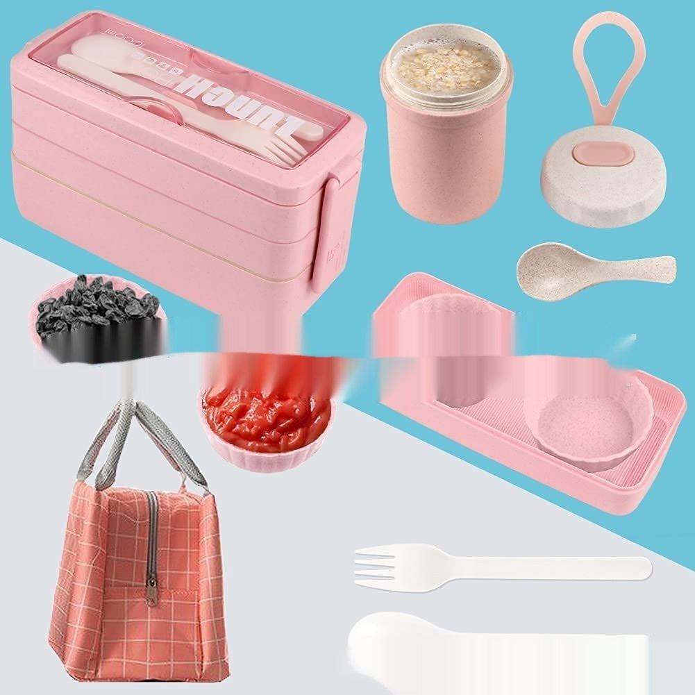 8-teiliges Bento Box Set mit Thermotasche – Bild 4 | LuxeStyle