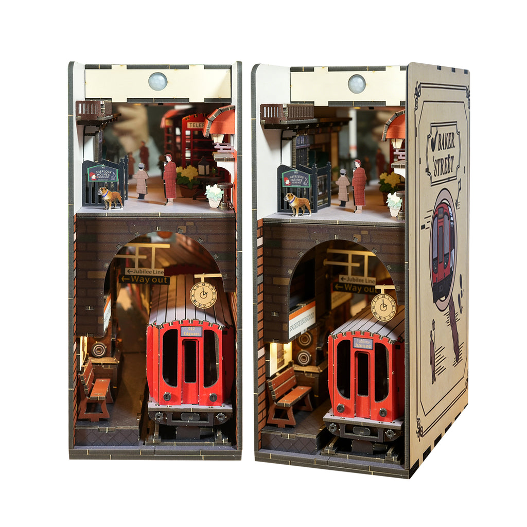 3D Holzpuzzle "Baker Street" mit Beleuchtung