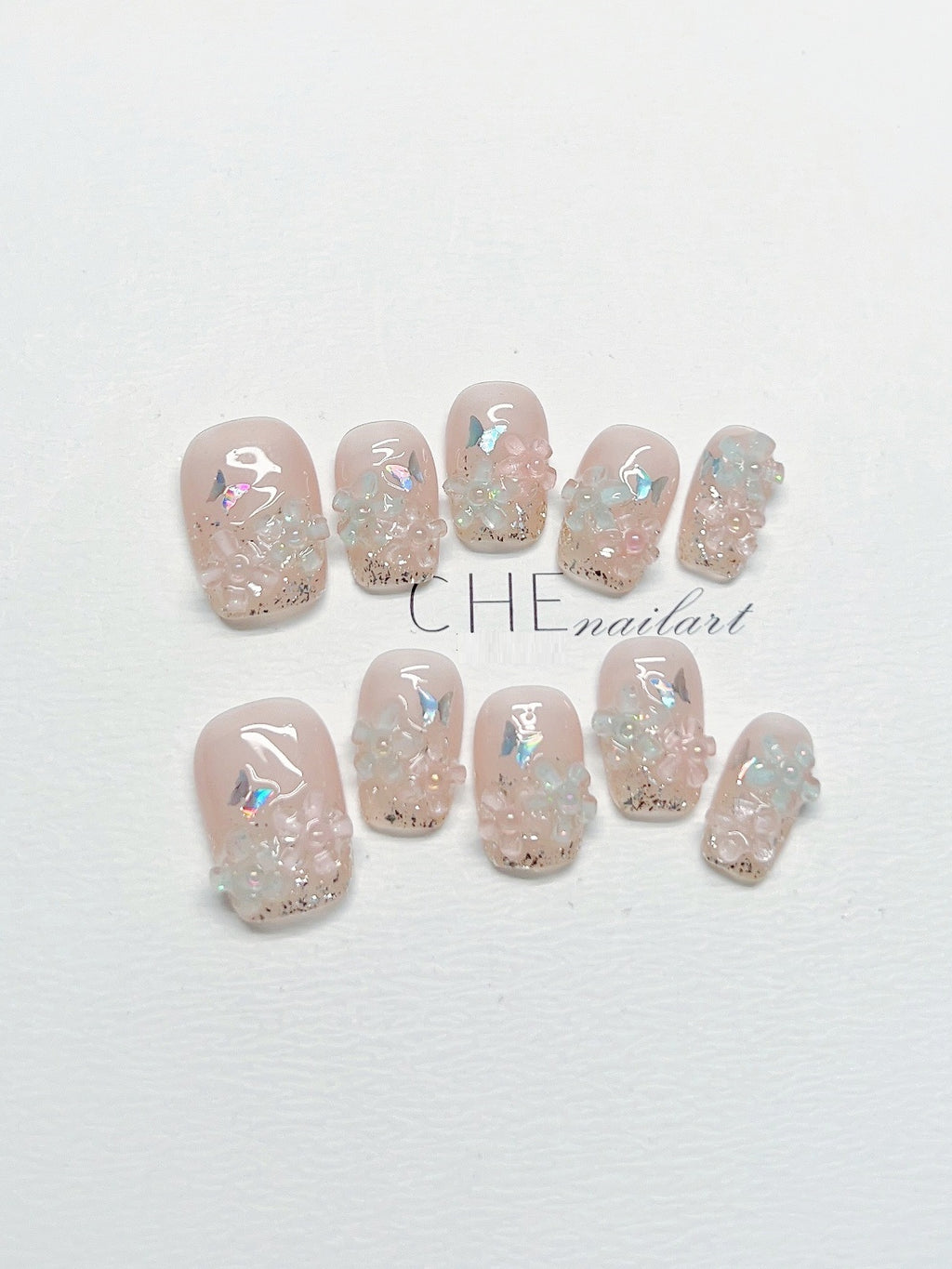 Sommerliches Blumen-Nagelset zum Aufkleben · Press-on-Nägel – Bild 5 | LuxeStyle