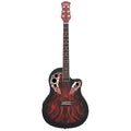 Akustisch-elektrische Cutaway-Gitarre, Sunset Red