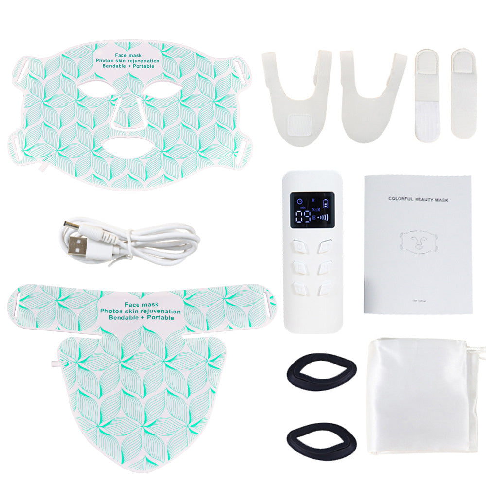 LED Silikonmaske zur Hautverjüngung