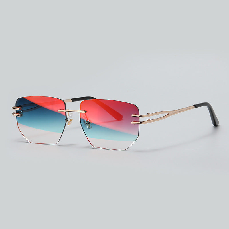 YSM8004 Randlose Sonnenbrille Unisex
