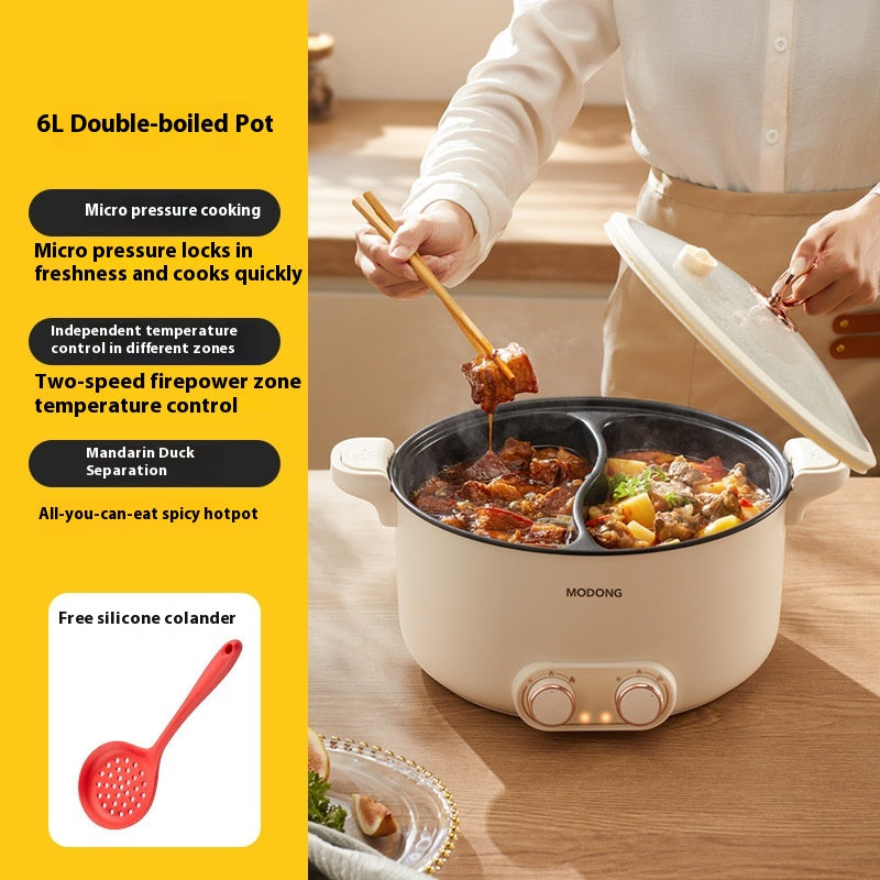 Elektrischer Mandarin-Enten-Hot Pot
