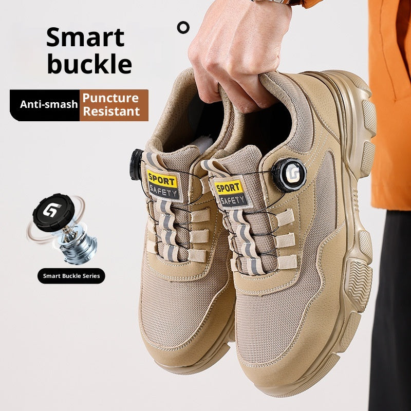 Sicherheitsschuhe mit Stahlkappe und Smart Buckle – Bild 5 | LuxeStyle