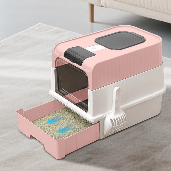 PinkMagic Cube Katzenklo – intelligent & selbstreinigend