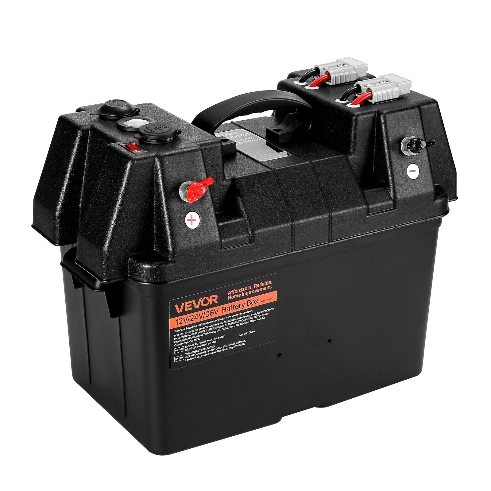 Smarte Batteriebox 12V/24V/36V
