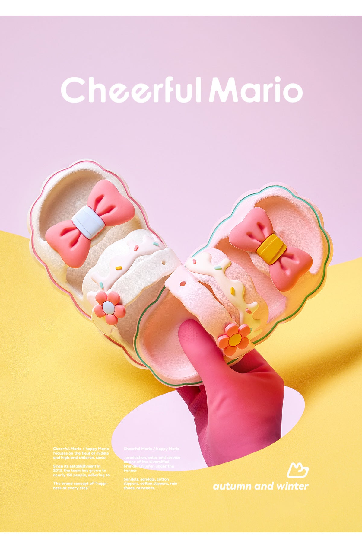 Kinder-Sandalen mit Cartoon-Muster