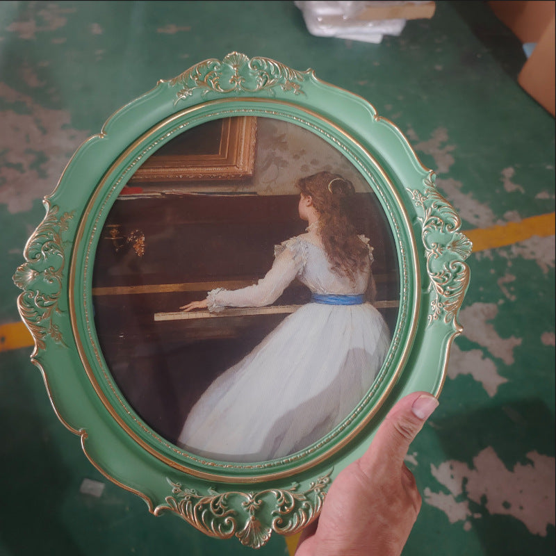 Resin-Vintage-Fotoalbum Wohnraum Deko