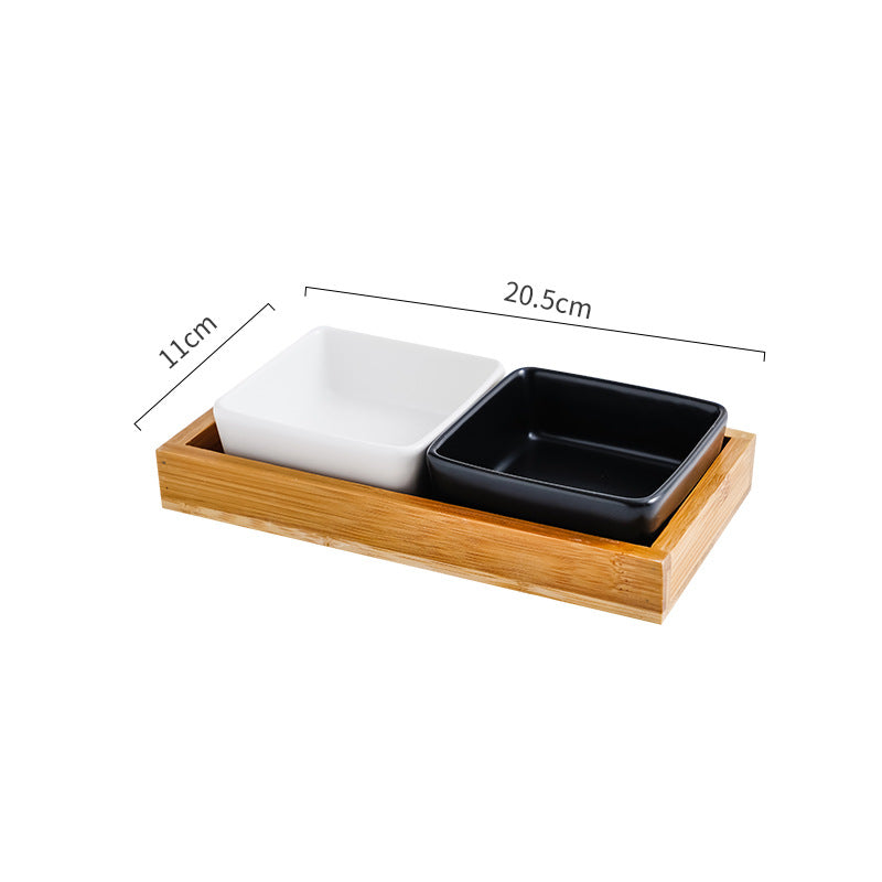 Katzenbowl mit Holzstütze – 200 ml – Bild 14 | LuxeStyle