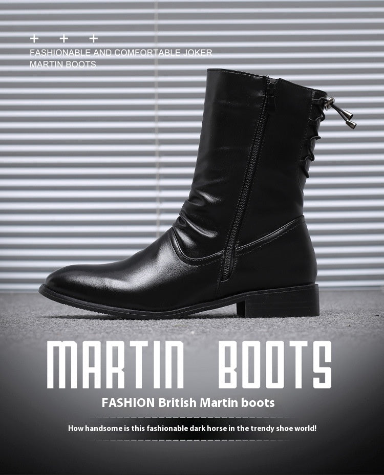 Spitze Lederstiefel für Herren