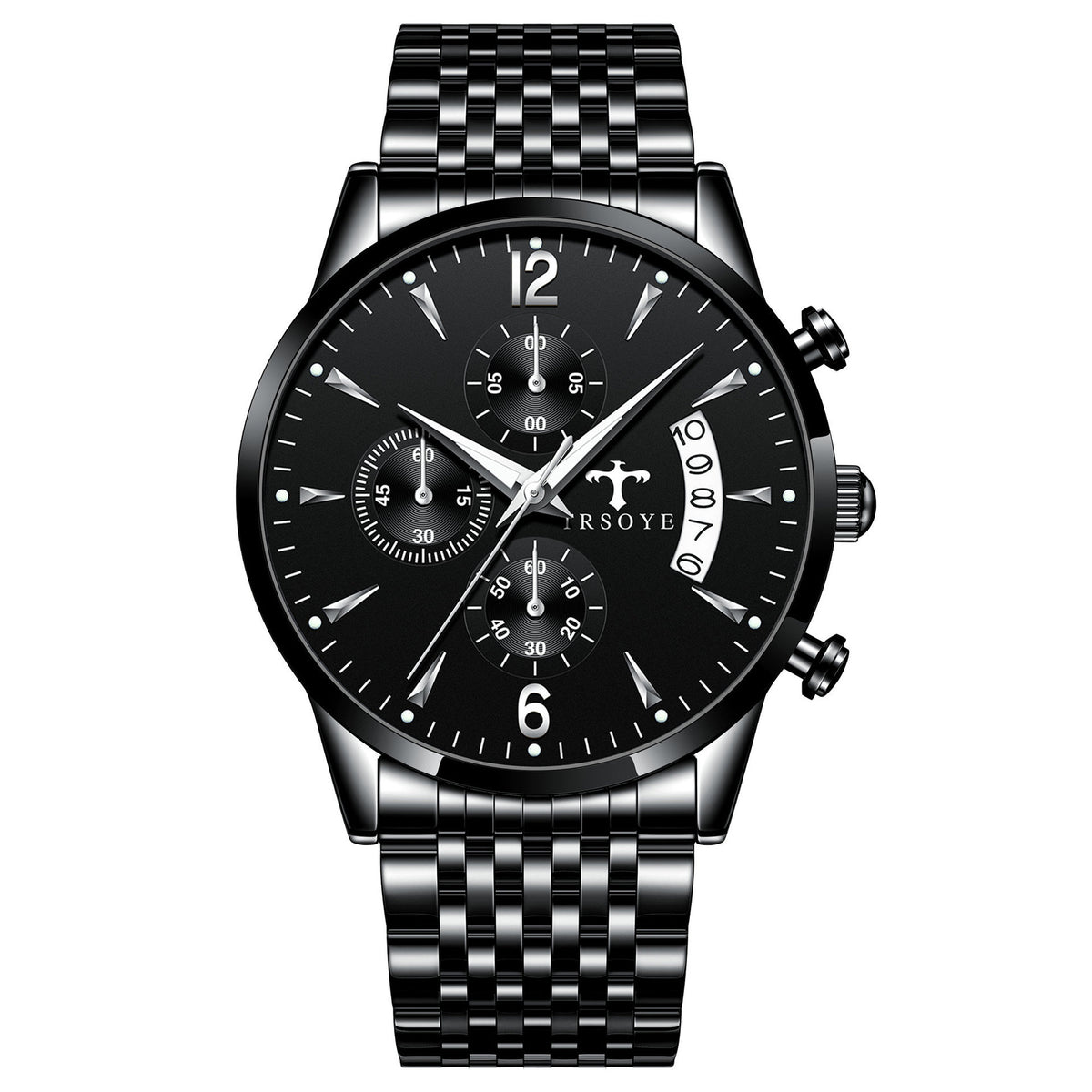 Männer Multifunktions-Lumineszenz-Wasserdichte Quarz-Uhr – Bild 4 | LuxeStyle