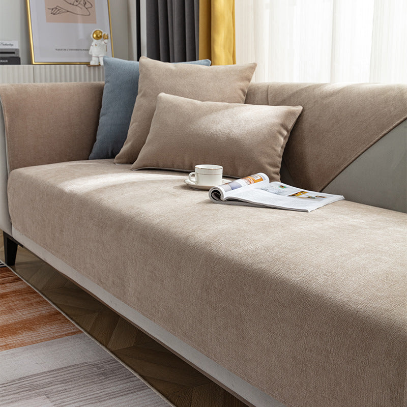 Moderner Anti-Rutsch Chenille Sofabezug
