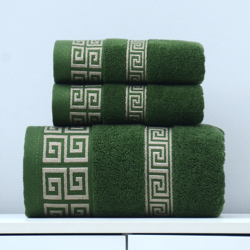 Dickes Badehandtuch-Set