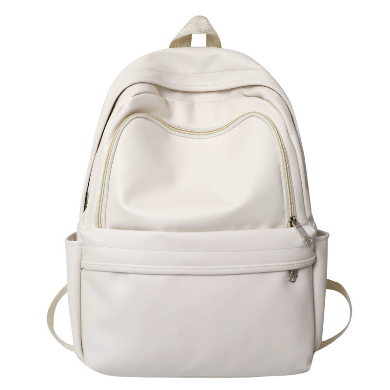 PU Leder Rucksack für Studierende