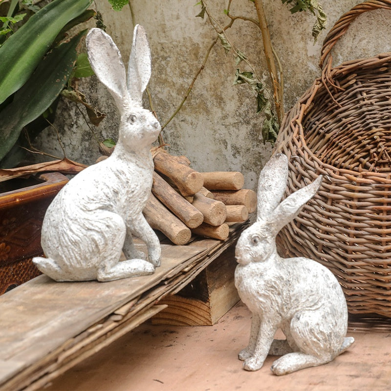 Hasen-Dekoration für Garten & Hof, 2er-Set – Bild 16 | LuxeStyle