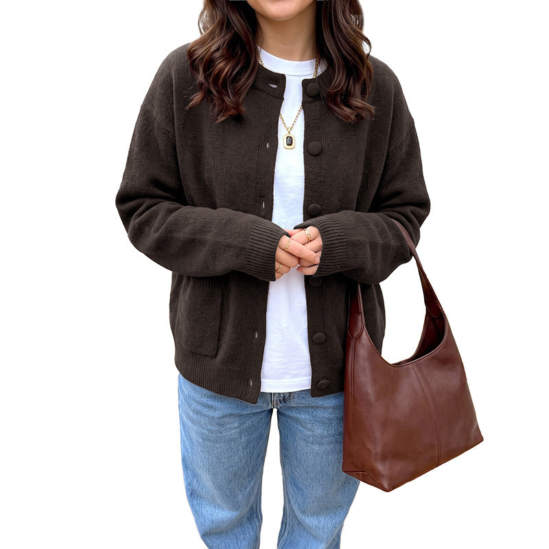 Strick-Cardigan im Loose Fit