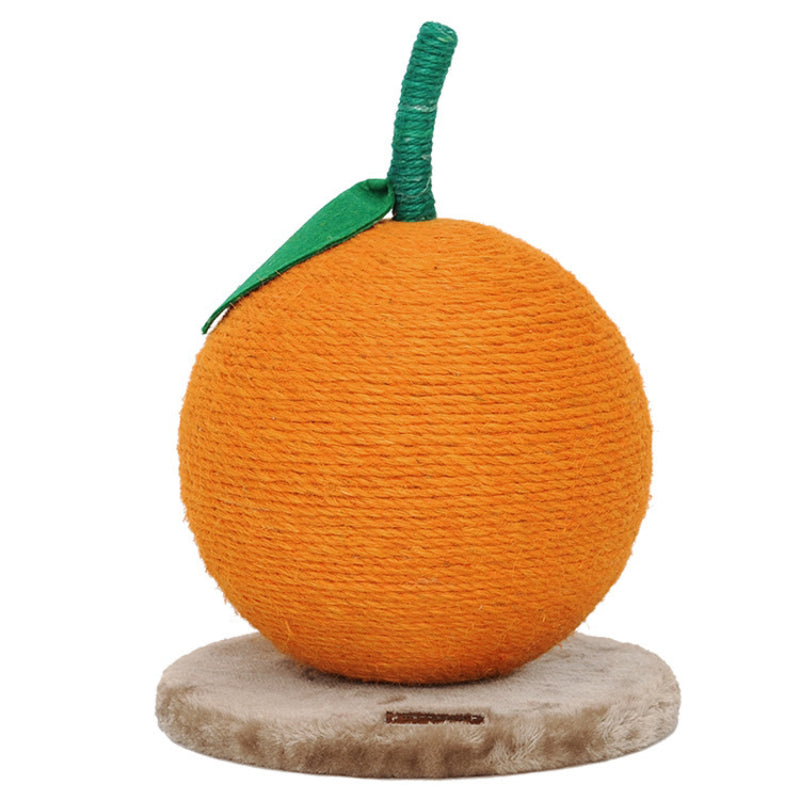 Orangen-Kirschen Katzenbaum mit Kratzstamm