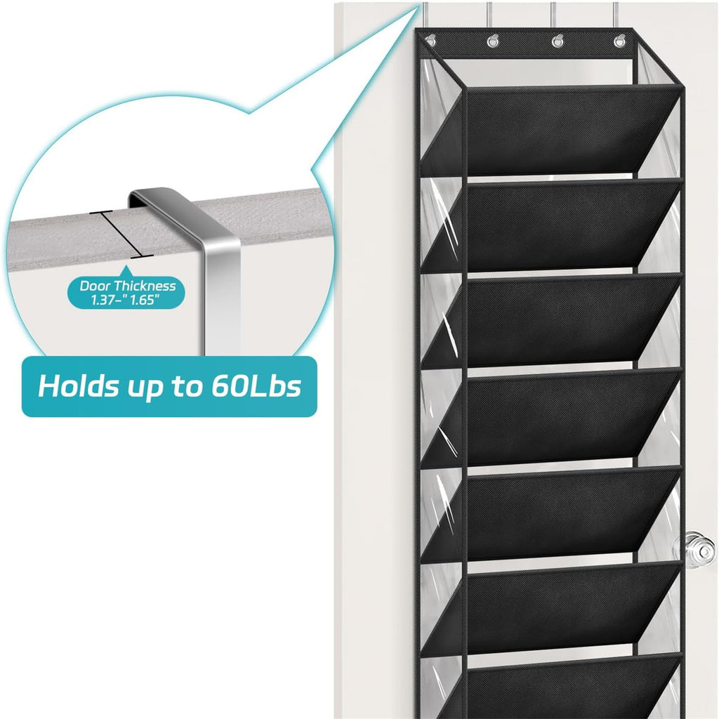 Schuh-Organizer für die Tür, 10 Fächer