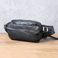 Kleiner Schulter-Rucksack aus Rindleder