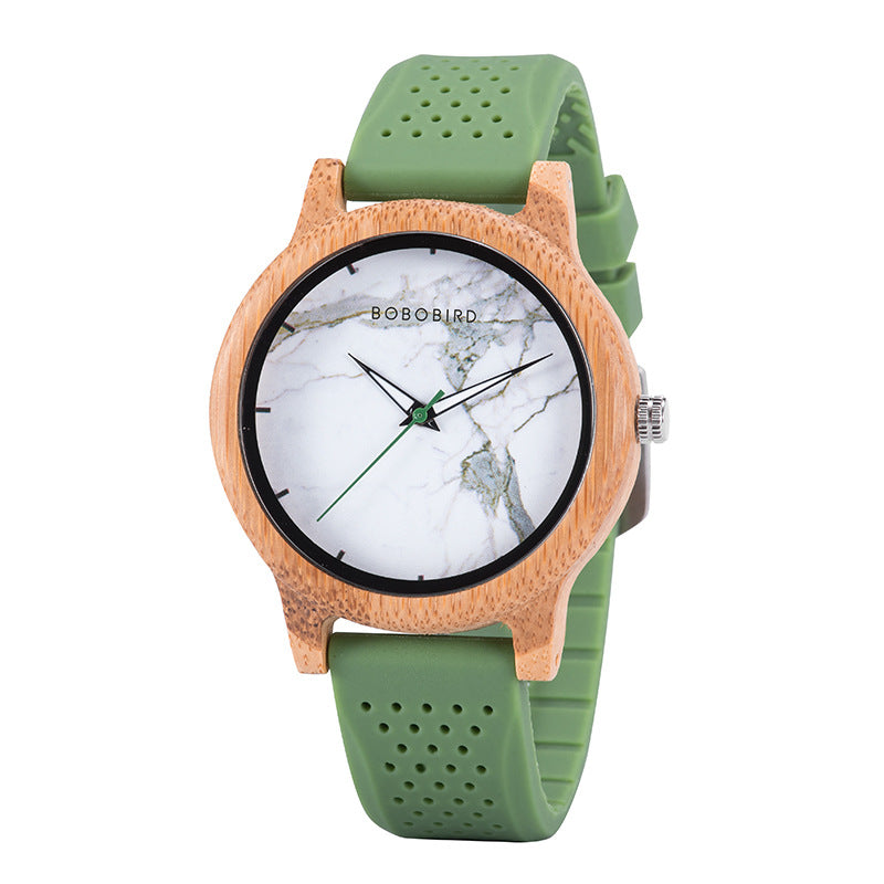 Holz-Armbanduhr minimalistisch