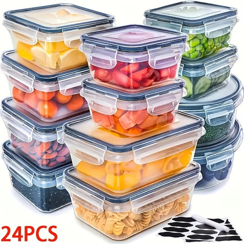 48-teiliges BPA-freies Lebensmittel-Aufbewahrungsset – Bild 2 | LuxeStyle