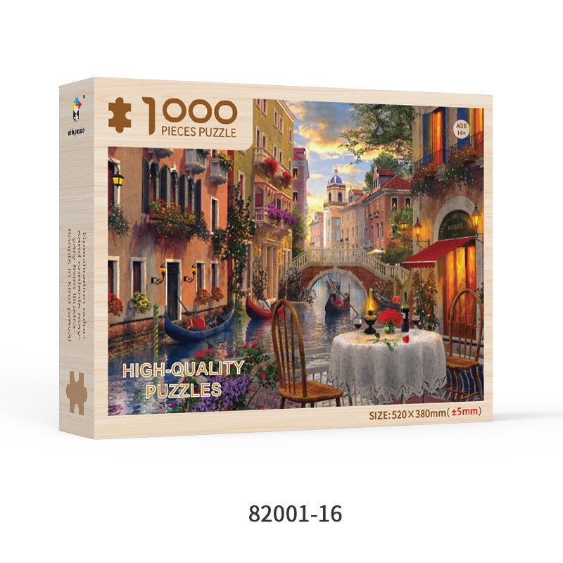 Holzpuzzle für Erwachsene – 1000 Teile – Bild 7 | LuxeStyle