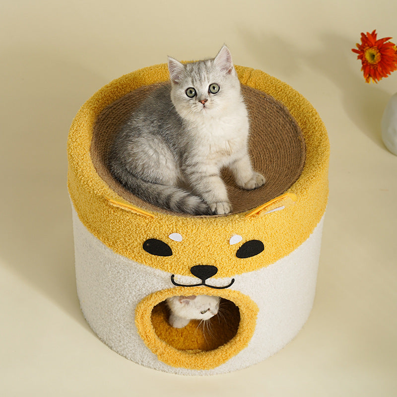 Katzen-Klettergerüst mit Liegemulde