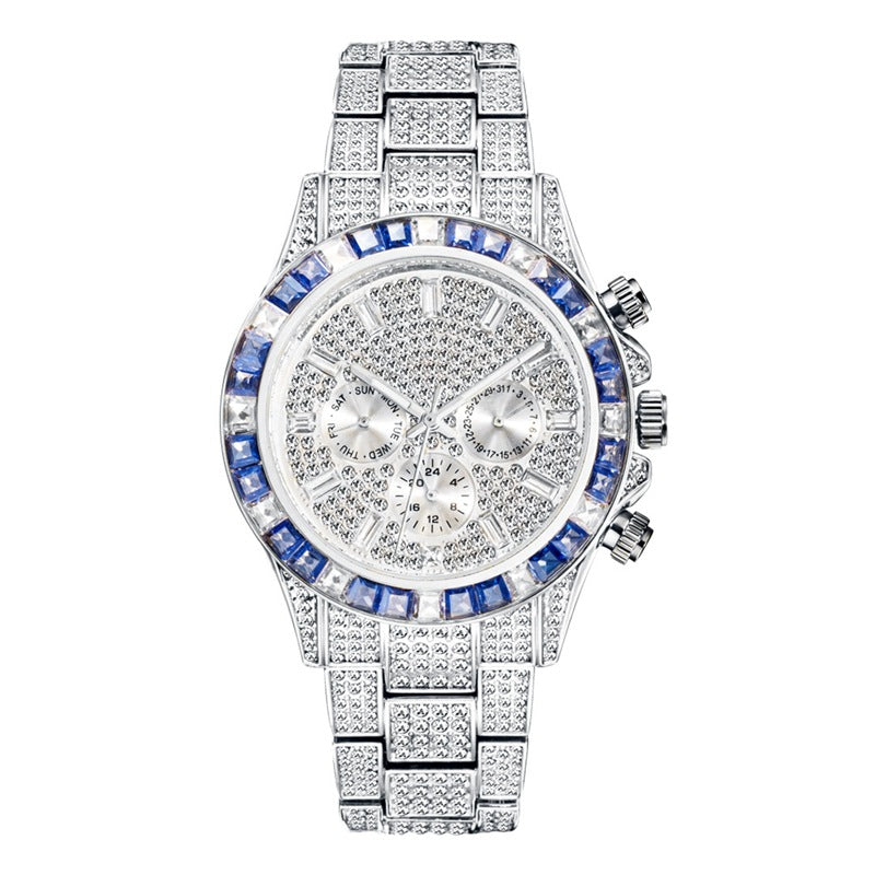 Damenuhr mit Quarzwerk und Stahlband – Bild 10 | LuxeStyle