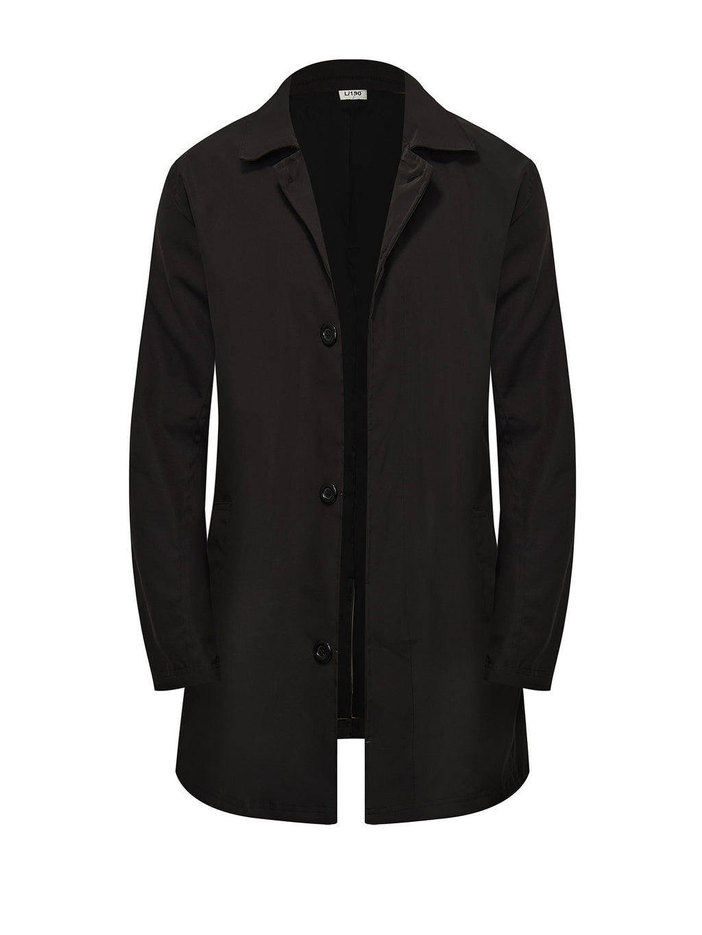 Männerklassischer Trenchcoat einreihig, locker – Bild 6 | LuxeStyle