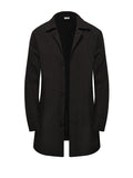 Männerklassischer Trenchcoat einreihig, locker – Bild 8 | LuxeStyle