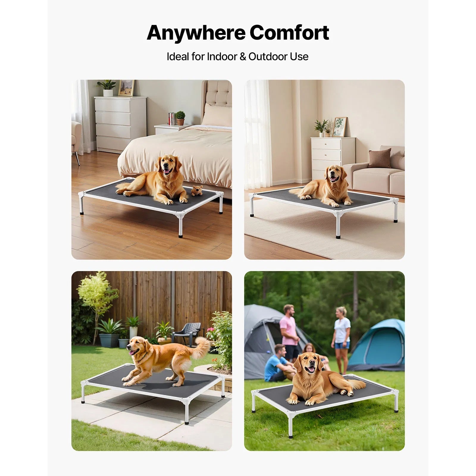 Erhöhtes Hundebett für grosse Hunde, XL