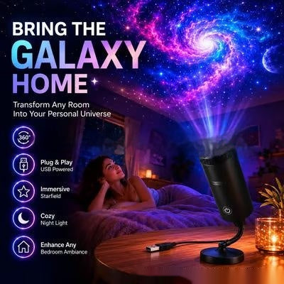 Projektor mit 30 Szenen – Weihnachten, Halloween, Galaxie – Bild 3 | LuxeStyle