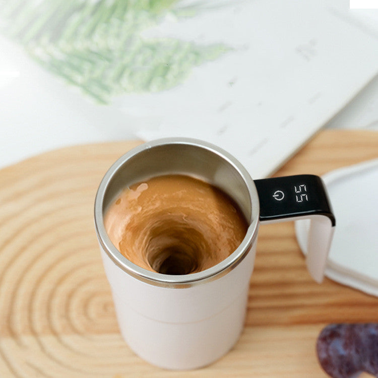 Elektrische, selbstrührende Tasse mit USB-Ladung