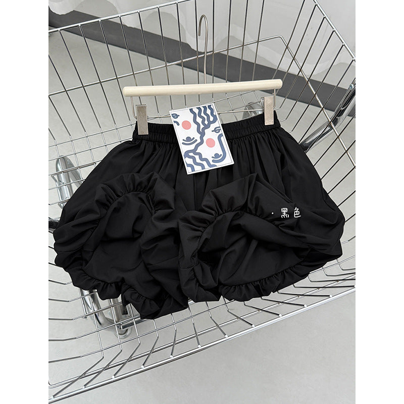 Puffy Bloom Minirock für Damen