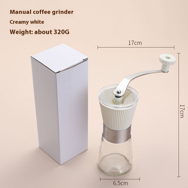 Manueller Kaffeemühle aus Edelstahl | LuxeStyle