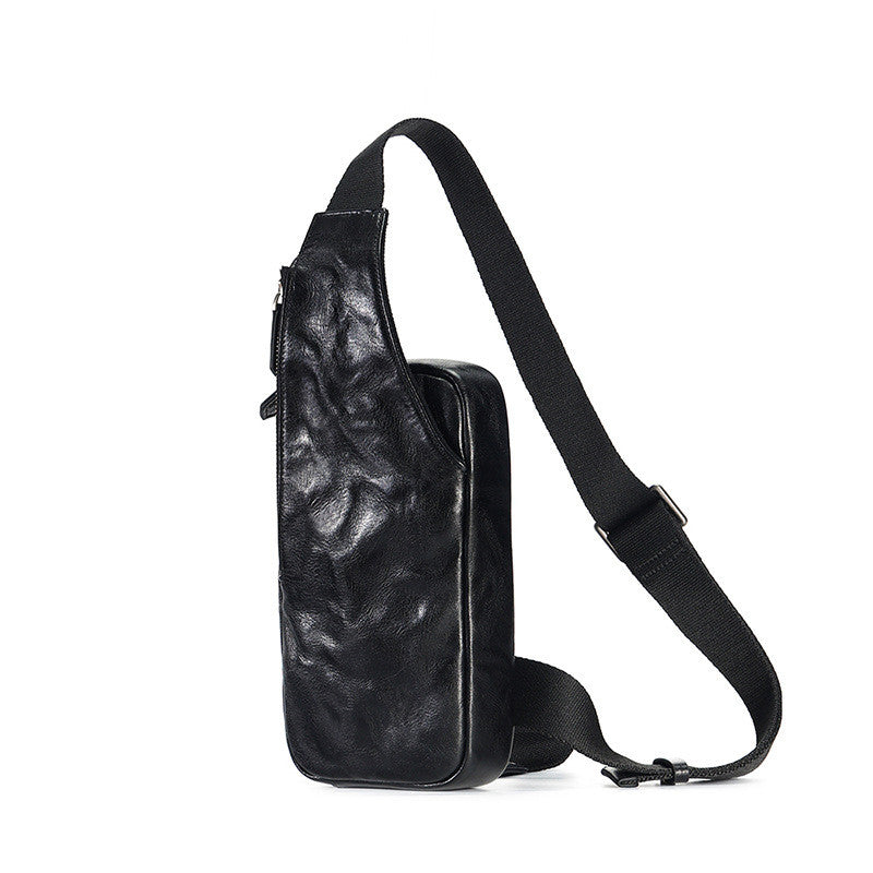 Brusttasche aus pflanzlich gegerbtem Leder – Bild 2 | LuxeStyle