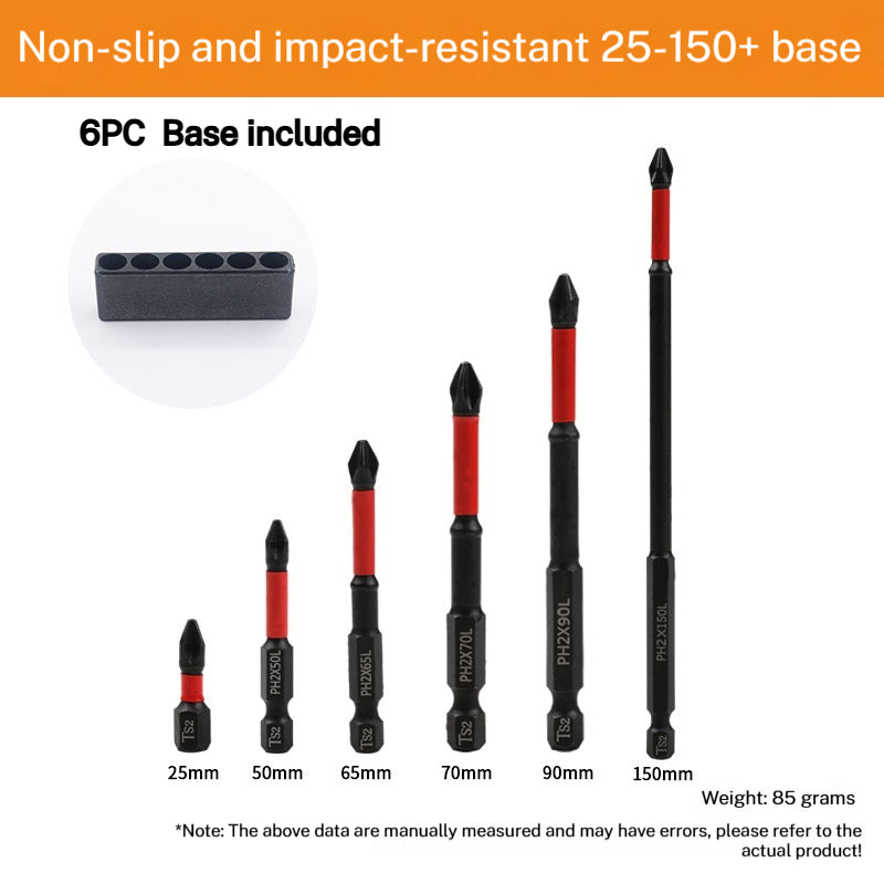 Schraubenzieher-Set, magnetisch, phosphatiert