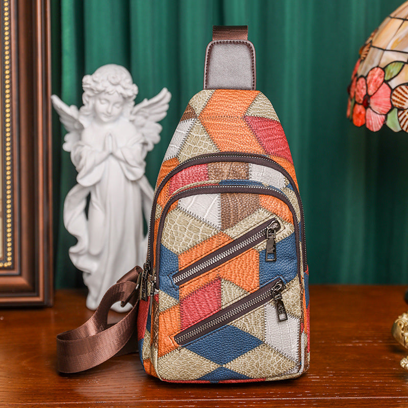 Crossbody Tasche mit grossem Stauraum aus PU – Bild 3 | LuxeStyle