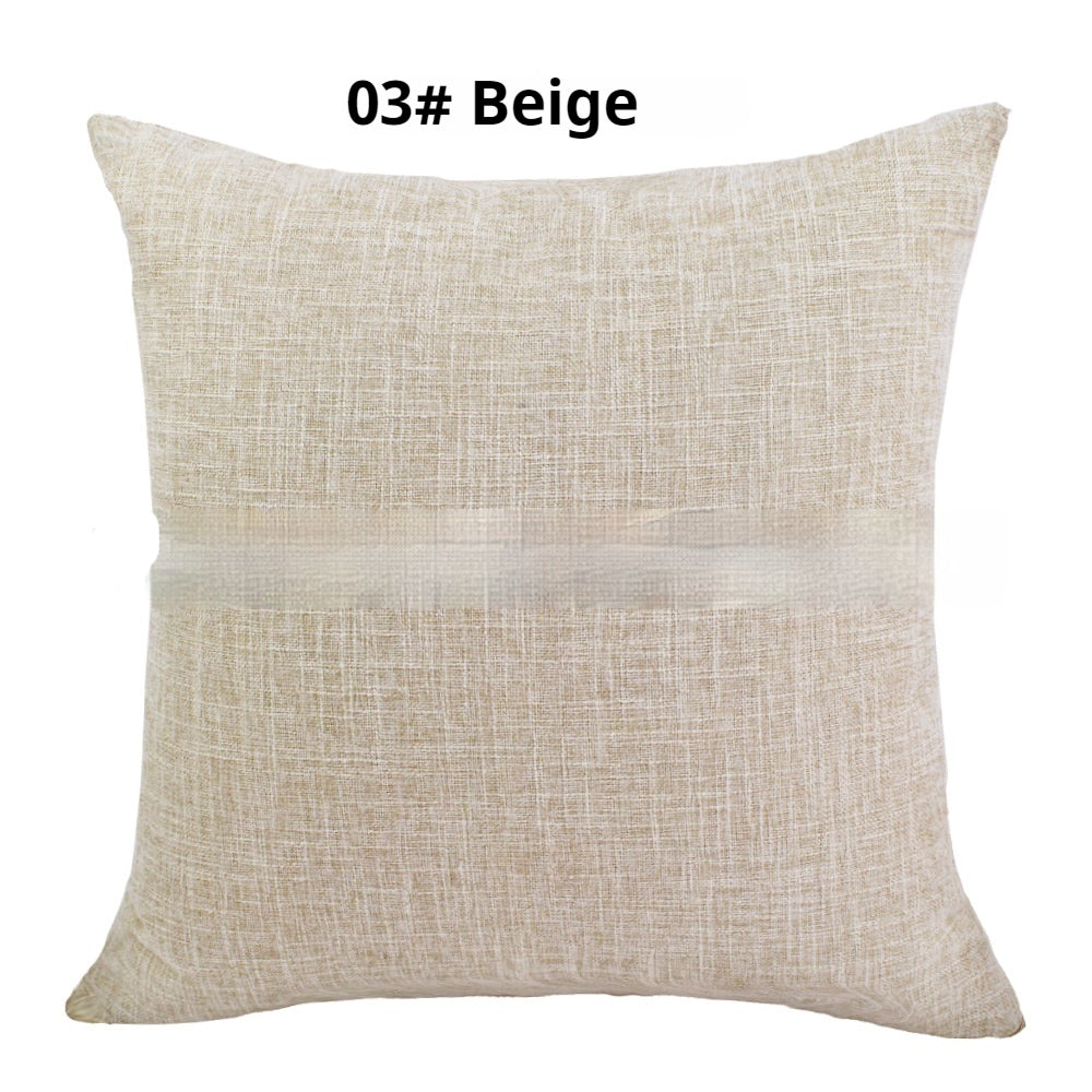 Kissenbezug Leinen Einfarbig – Bild 7 | LuxeStyle