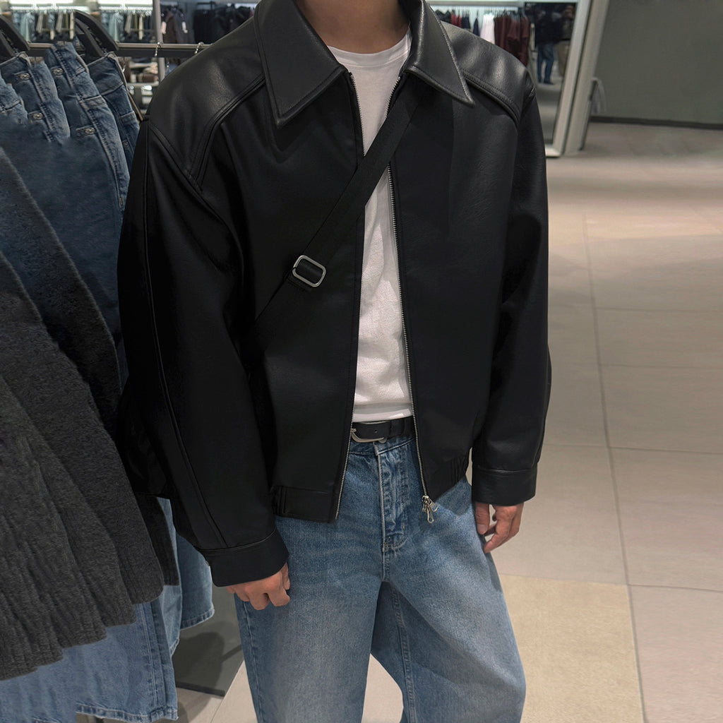 Lässige Jacke mit Reverskragen