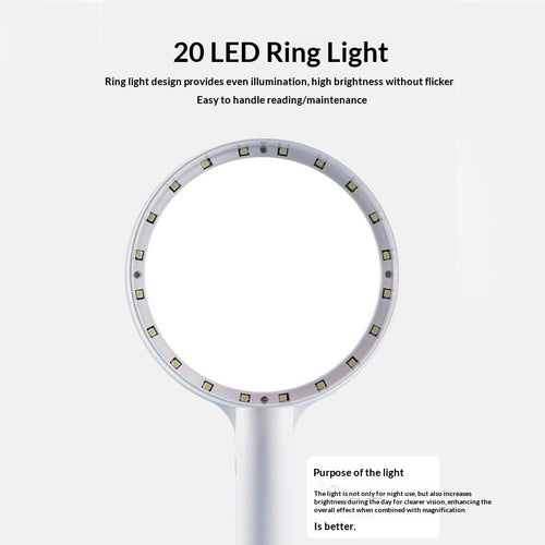 3-Stufen USB-Lese-Lupe mit 20 LEDs – Bild 2 | LuxeStyle
