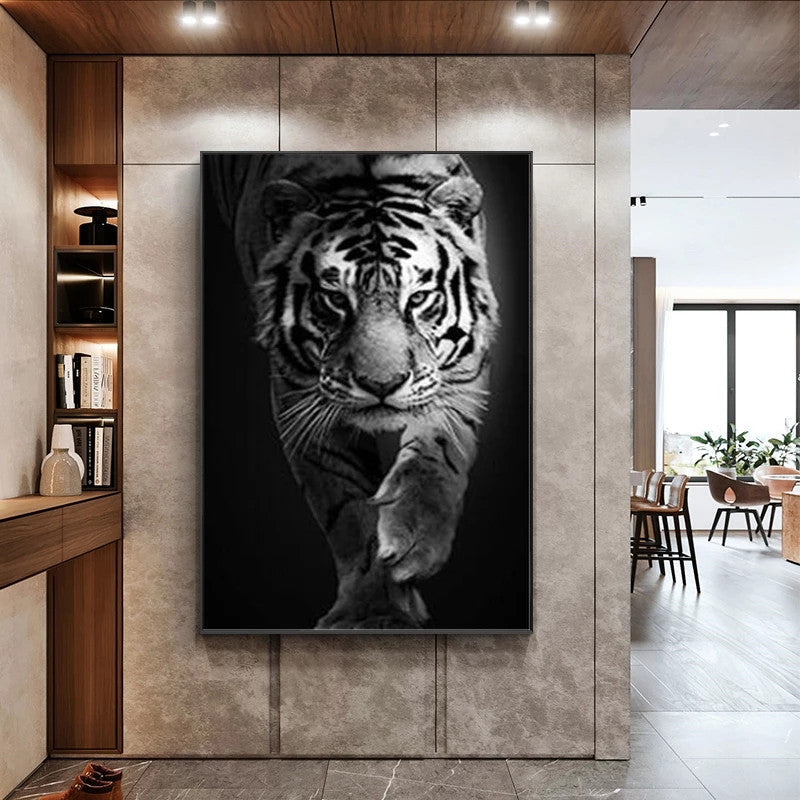 Tiger-Kunstdruck auf Leinwand – Bild 4 | LuxeStyle